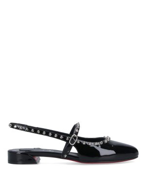 CHRISTIAN LOUBOUTIN: Escarpins - Sweet Janispikes - Noir