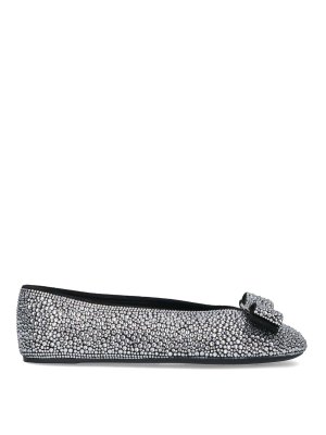 FERRAGAMO: Ballerines - Ballerines - Argent