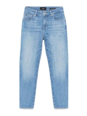 SEVEN: straight leg jeans - Calie Straighnt Cropped Jeans