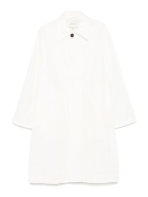 STUDIO NICHOLSON: knee length coats - Nylon And Cotton Blend Coat
