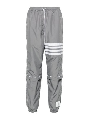 THOM BROWNE: tracksuit bottoms - 4Bar Trackpants