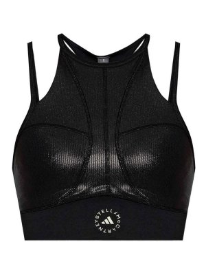 ADIDAS BY STELLA MCCARTNEY: Tops und Tank Tops - Top - Schwarz
