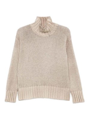 AVANT-TOI: Rollkragenpullover  und Polo-Ausschnitt - Rollkragenpullover - Beige