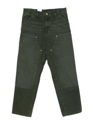 CARHARTT: pantaloni casual - Pantaloni in cotone organico