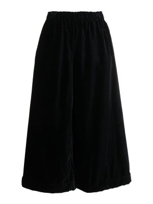 DANIELA GREGIS: casual trousers - Cotton Pajama Trousers