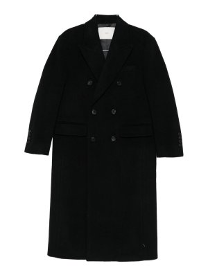 DUNST: Abrigos semilargos - Abrigo Midi - Negro