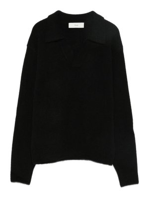 DUNST: polo shirts - Wool Blend Polo Sweater