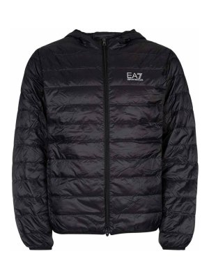 EA7 Emporio Armani: Chaquetas y Chaquetones acolchados - Chaqueta Alcochada - Negro