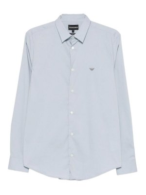 EMPORIO ARMANI: Camisas - Camisa - Azul