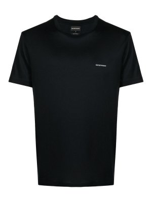 EMPORIO ARMANI: T-shirts - T-Shirt - Blau