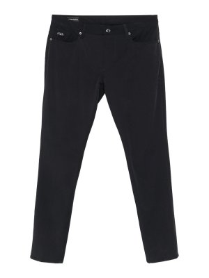 EMPORIO ARMANI: Jeans à jambe droite - Jean Droit - Bleu