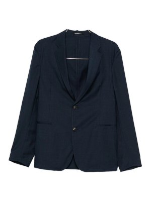 EMPORIO ARMANI: blazers - Wool Jacket