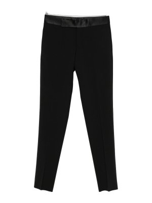EMPORIO ARMANI: Tailored & Formal trousers - Satin pants