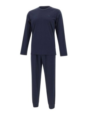 EMPORIO ARMANI: クルーネック - クルーネック - ブルー