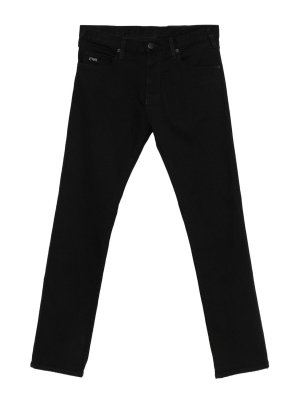 EMPORIO ARMANI: Jeans Rectos - Vaqueros Rectos - Negro