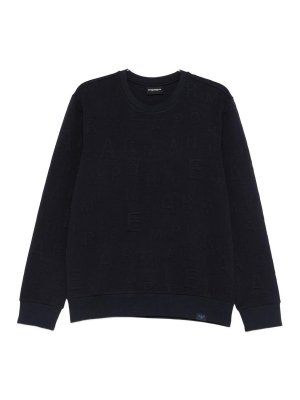 EMPORIO ARMANI: tracksuit bottoms - Cotton Blend Tracksuit