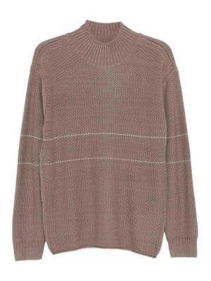 EMPORIO ARMANI: maglia collo rotondo - Maglia Girocollo In Lana