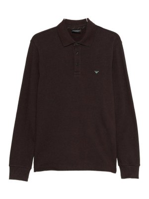 EMPORIO ARMANI: Polos  - Polo - Marron
