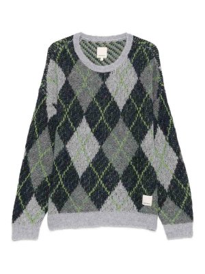 EMPORIO ARMANI: クルーネック - クルーネック - ブルー