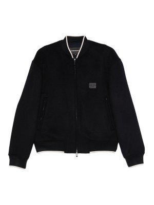 EMPORIO ARMANI: ボンバージャケット - ボンバージャケット - ブルー