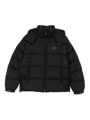 EMPORIO ARMANI: Chaquetas y Chaquetones acolchados - Chaqueta Alcochada - Negro