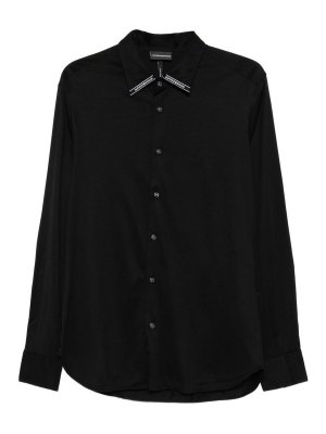 EMPORIO ARMANI: Camisas - Camisa - Negro