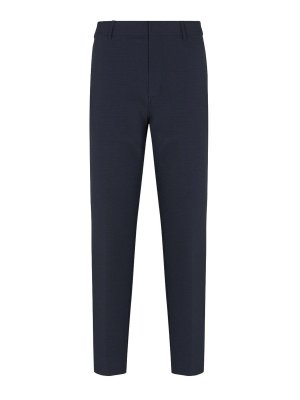 EMPORIO ARMANI: Casual Hosen - Casual Hose - Blau