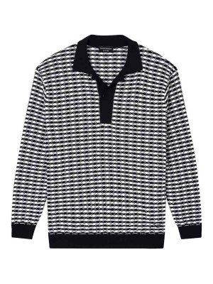 EMPORIO ARMANI: crew necks - Wool V-Necked Sweater