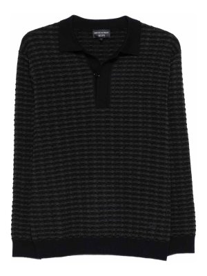 EMPORIO ARMANI: ポロシャツ - ポロシャツ - ブルー