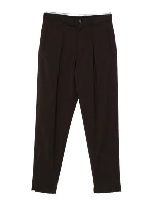 EMPORIO ARMANI: Pantalons élégants - Pantalon Couturier - Gris