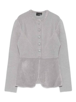 EMPORIO ARMANI: Vestes casuals - Veste Casual - Argent