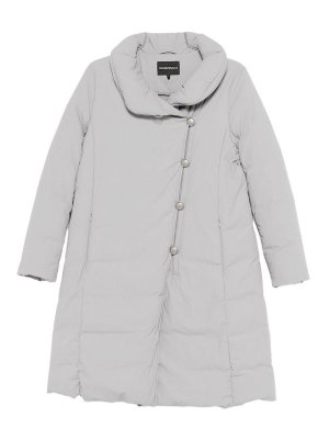 EMPORIO ARMANI: padded jackets - Nylon Midi Down Jacket