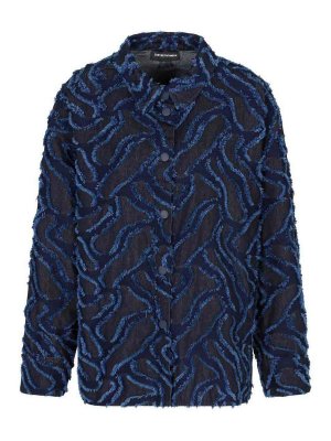 EMPORIO ARMANI: Vestes de costume - Blazer - Bleu