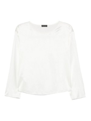 EMPORIO ARMANI: Tops y camisetas sin mangas - Top - Blanco