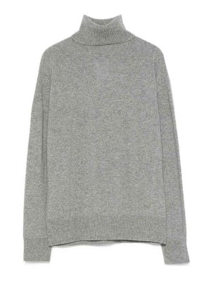 EMPORIO ARMANI: Suéteres con cuello pico - Suéter Cuello Redondo - Gris