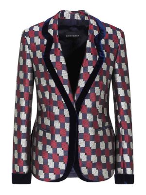 EMPORIO ARMANI: Vestes de costume - Blazer - Multicolore