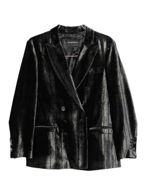 EMPORIO ARMANI: Vestes de costume - Blazer - Gris