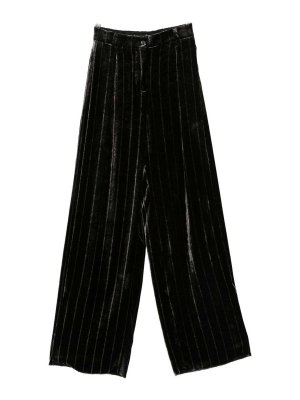 EMPORIO ARMANI: pantaloni casual - Pantaloni in seta