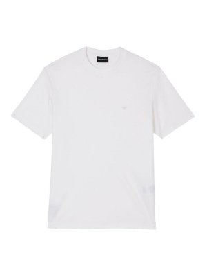 EMPORIO ARMANI: T-shirts - T-Shirt - Weiß