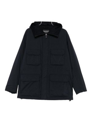 EMPORIO ARMANI: Parkas - Parka - Azul