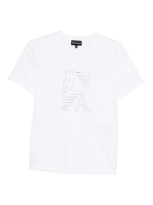 EMPORIO ARMANI: T-shirts - T-Shirt - Blanc