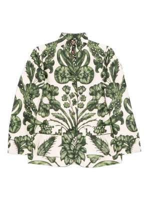 F.R.S FOR RESTLESS SLEEPERS: casual jackets - Printed Silk Shirt