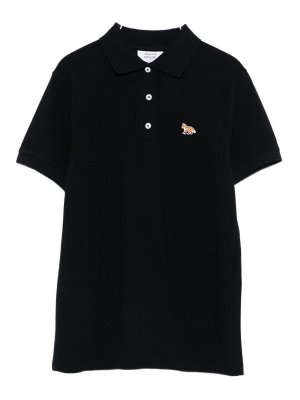 MAISON KITSUNÉ: polo shirts - Baby Fox Cotton Polo Shirt
