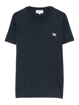 MAISON KITSUNÉ: Camisetas - Camiseta - Azul