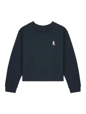 MAISON KITSUNÉ: Sweatshirts und Pullover - Sweatshirt - Blau