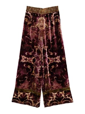 PIERRE-LOUIS MASCIA: Pantalones casual - Pantalón Casual - Rojo Oscuro