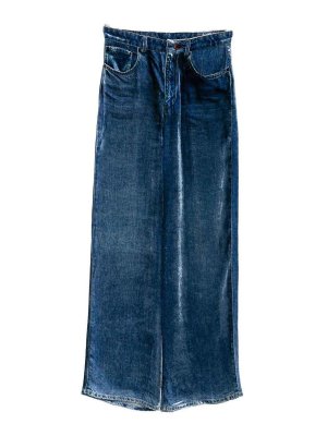 PIERRE-LOUIS MASCIA: Jeans à jambe droite - Jean Droit - Bleu