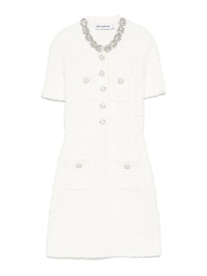 Self Portrait: short dresses - Crystal Embellished Dress