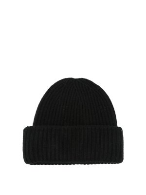 SOFT GOAT: casual jackets - Cashmere Ribbed Beanie