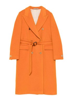 TAGLIATORE: Manteaux au genou - Manteau Au Genou - Orange